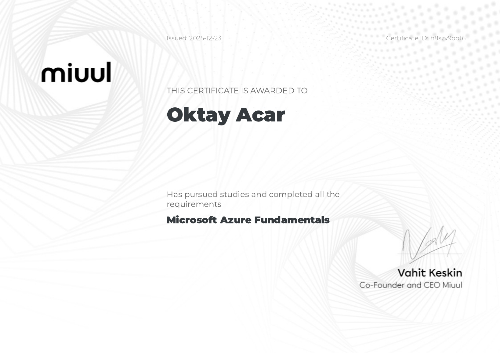 Microsoft Azure Fundamentals